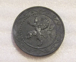 Belgium 1918 25 Centimes Zinc Au Coin - Picture 1 of 5
