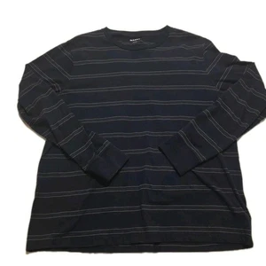 Old Navy Soft Washed Herren Langarm T-Shirt blau und grün Gr. L Rundhals - Bild 1 von 3