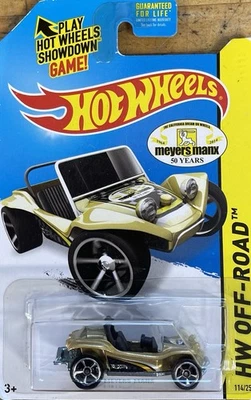 风火轮 114/250 Meyers Manx(稀有金色) — 第 1/4 张图片