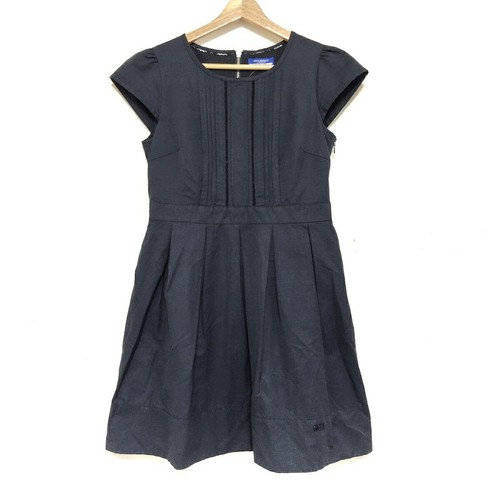 Abito Burberry Blue Label manica corta al ginocchio nero