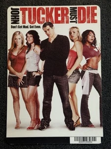John Tucker Must Die - 5.5 x 8 Rental Movie Card ~~NO MOVIE INCLUDED~~ - Picture 1 of 1