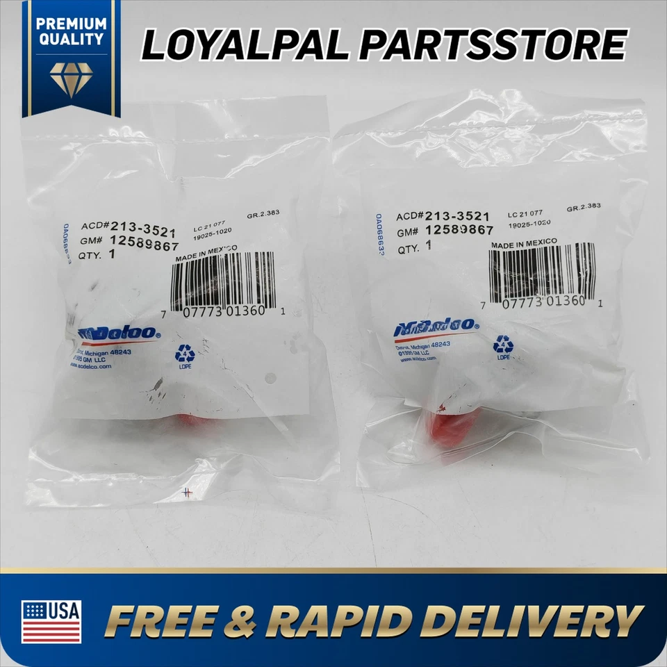 2 шт датчиков детонации 12589867 213-3521 от оригинального производителя для Chevrolet Silverado GMC Cadillac США - Изображение 1 из 4