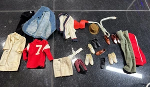 Lote Ropa Zapatos Fútbol Original Barbie Ken/Allen Años 60 De Colección - Imagen 1 de 14