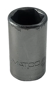 Matco Tools C206 5/8" SAE Shallow Socket 1/2" Drive 6 Point Chrome Finish - Bild 1 von 6