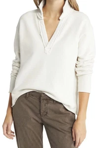 Nueva sudadera Frank & Eileen Triple polar Popover Henley. Talla grande - Imagen 1 de 11