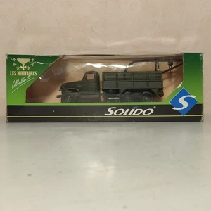 Solido 6002– Les Militaires Camion GMC lotto 7 Box Scale 1:50 nuovo - Foto 1 di 2