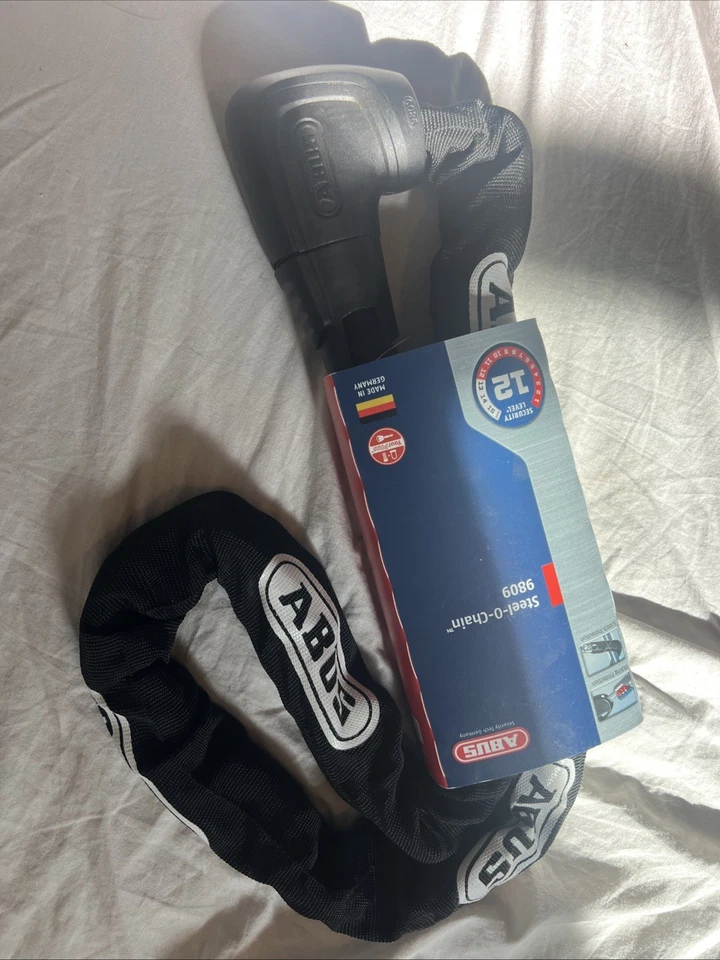 ABUS Steel-O-Chain 9808K Chain Lock W/KEY - Image 1 of 1