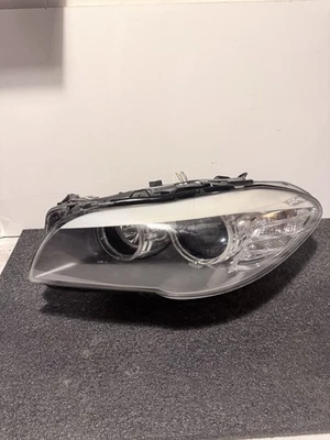Headlight Fits BMW 5 series 528i 535i 550i 11-13 Driver Side Halogen Lamp - Image 1 of 4