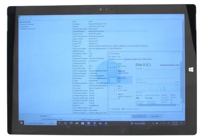 Microsoft Surface Pro 3 1631 12" 4GB RAM 64GB SSD i3-4020Y Tablet; 6132648 - Image 1 of 4