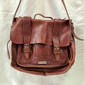 Dr. Martens Burgandy Satchal Bag Leather - Picture 1 of 10
