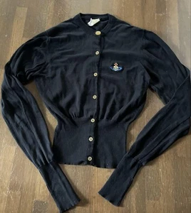 Vivienne Westwood GOLD LABEL Cardigan black S - Picture 1 of 3