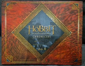THE HOBBIT DESOLATION OF SMAUG CHRONICLES ART & DESIGN HARDBACK BOOK 2013 LOTR - Picture 1 of 9