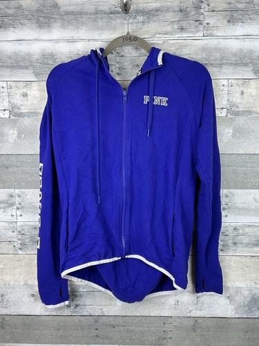 UNDERCOVER Felpa con cappuccio e zip intera rosa Victoria Secret donna viola XS