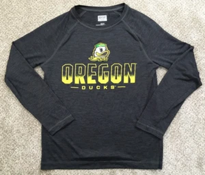 Oregon Ducks Shirt Men's Small Dark Gray Long Sleeve Tech Box Seat Clothing Co - Picture 1 of 7
