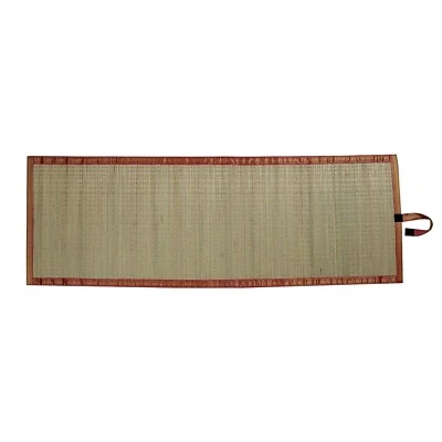 Handmade Natural Korai Grass Floor Mat ( Size: 180 X 60 cm, Red ) - Image 1 of 4