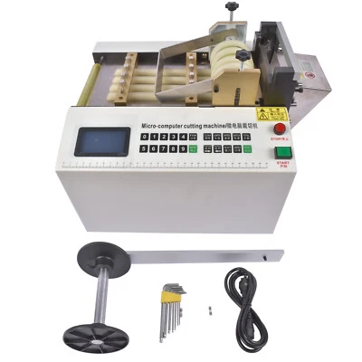 350W YS-100 Auto Heat-shrink Tube Cutting Machine Cable Pipe Cutting Machine - Image 1 of 4