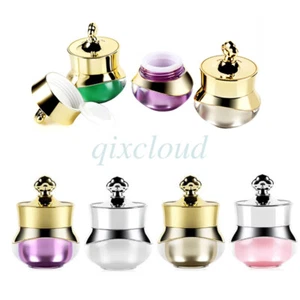 5g Crown Empty Jars Cosmetic Cream Lotion Gel Lip Balm Storage Container Travel - Picture 1 of 7