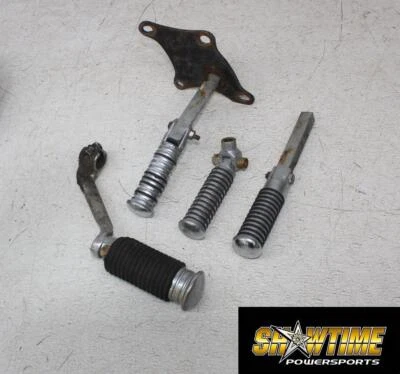 74 HARLEY-DAVIDSON SPORTSTER IRONHEAD 1000 ПЕРЕДНИЕ ЗАДНИЕ ПОДНОЖКИ КОЛЫШКИ СТУПЕНИ КОМПЛЕКТ  - Изображение 1 из 4