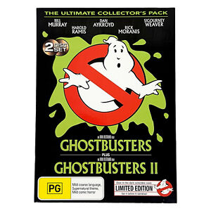 Ghostbusters 1 & 2 - Ultimate Collectors Pack Limited Edition - R4 DVD - Glow