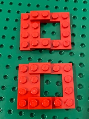 LEGO 4x5 Vehicle Base Arch in Red Pack of 2 / PN 4211 City Fire Brigade  - Image 1 of 2