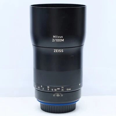 Zeiss Milvus 2/100M 100mm f/2 ZE Macro Lens For Canon EF Mount Good Condition - Image 1 of 4