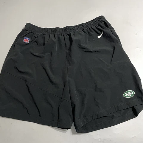 New York Jets Nike NFL On Field Apparel Dri Fit Athletic Shorts Mens 3XL Cover
