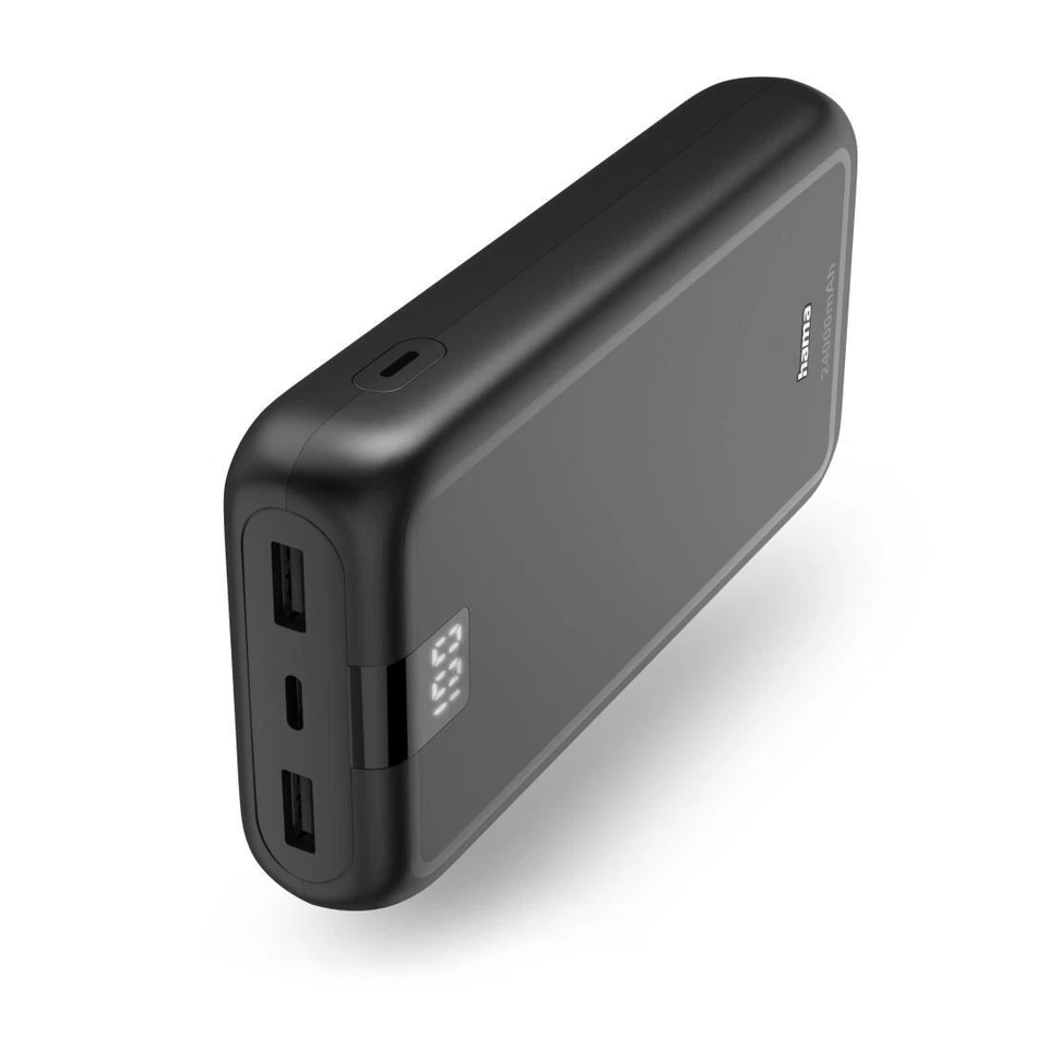Hama Powerbank "Performance 24", 24000mAh, Tragbares Ladegerät mit 3 - Bild 1 von 1