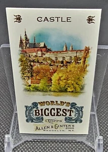 2010 Topps Allen & Ginter Trading Card Mini World's Biggest #WB3 Prague Castle - Picture 1 of 2