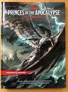 Dungeons and Dragons D&D Princes of the Apocalypse by Wizards RPG Team 2015 - Picture 1 of 6
