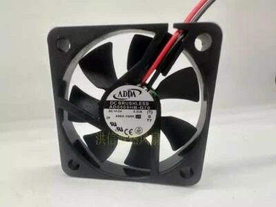 1PC ADDA 5010 AD0505HB-G70 DC5V 0.23A 5cm cooling fan - Image 1 of 3