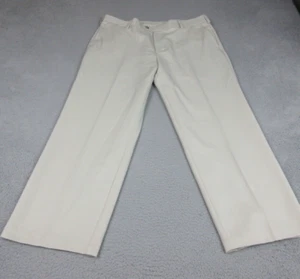Izod Pants Mens 38 Beige Chino Slacks Pockets Golfing Golf Casual 38X29 - Picture 1 of 11