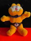 Vtg Garfield Fine Toy Plush Cat Cartoon Strip USA Funds 9"