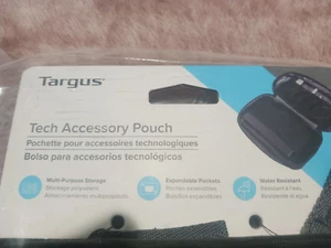 Targus Tech Pouch For Travel, Electronics, Cables, Chargers - Picture 1 of 3