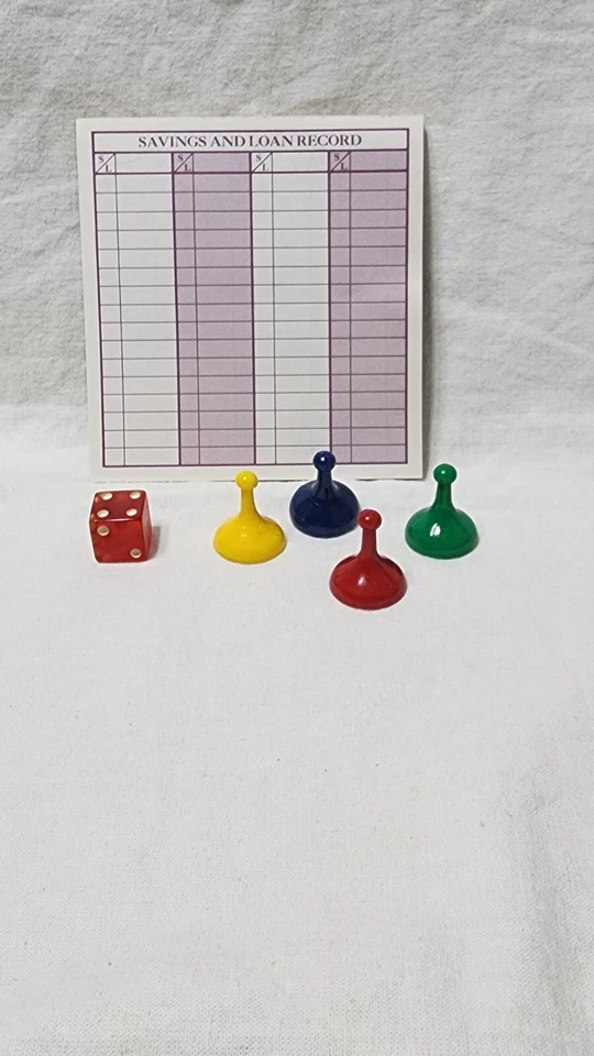 PARKER BROTHERS PAYDAY BOARD GAME REPLACEMENT PARTS (ORIGINAL) - Image 1 of 2