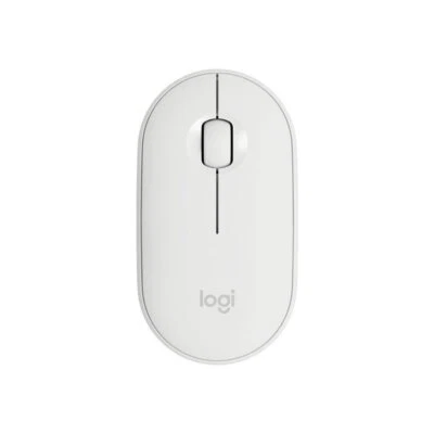 Logitech Pebble M350 White wireless 1000dpi Gaming Mouse - Image 1 of 4