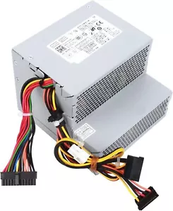 F255E-01 255W Power Supply Compatible with Dell Optiplex 580 760 780 960 980 DT - Picture 1 of 8