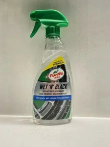 TW38464 TURTLE WAX LUCIDA PNEUMATICI LIQUIDO DORATURA EFFETTO NERO BAGNATO - Imagen 1 de 3