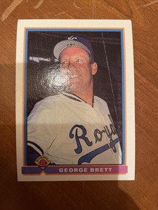 1991 Bowman George Brett #300 Kansas City Royals