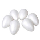 6Pcs 12cm Styrofoam Eggs Polystyrene Ball for Easter Christmas Decor DIY Craft