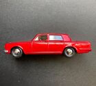 Vintage Lesney Matchbox Series #24 rouge Rolls Royce ombre argentée