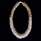 Tribal Papuan Sea Shell Necklace Primitive Women Fashion Papua New Guinea Art