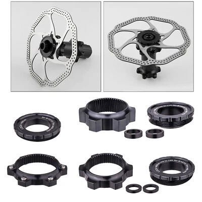 Fahrrad Center Lock Naben Adapter Scheibenbremse auf 6-Loch Rotor Boost Nabenspacer - Bild 1 von 2
