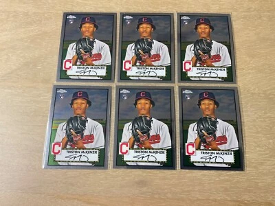 2021 Topps Chrome Platinum Anniversary Triston McKenzie Rookie #8 50% OFF 2+ - Image 1 of 2