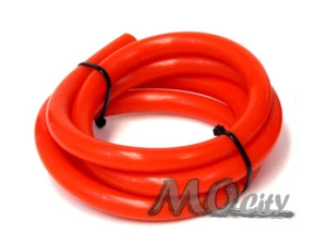 5 ft LONG x 7mm Silicone Vacuum Hose Tube Intake Manifold Engine Breather RED - Bild 1 von 1
