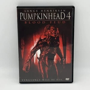 Pumpkinhead 4 Blood Feud (DVD, 2007, Widescreen) Lance Henriksen - Picture 1 of 3