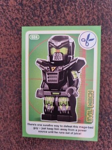 2018 Sainsburys Lego Cards Create The World Incredible Inventions No24 Evil Mech