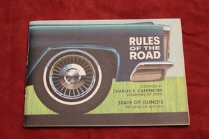 Instrucciones de conducción de autos de carretera de Illinois 1964 - Imagen 1 de 4