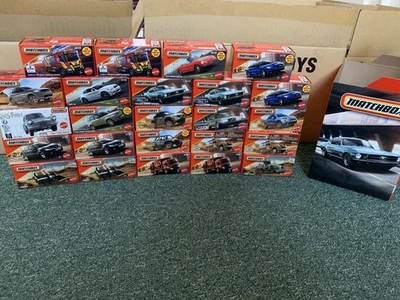 Matchbox Power Grabs 2025 Set 24 Stk + Box Karton Alfa Romeo Volvo Subaru Nissan - Bild 1 von 4