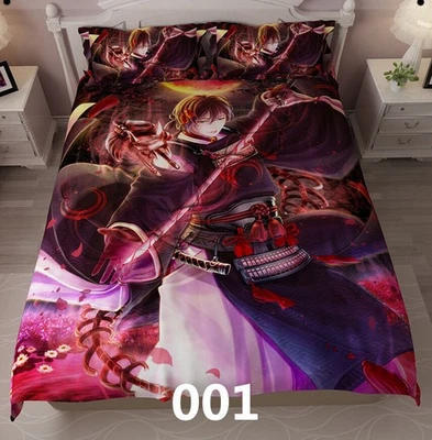 Touken Ranbu Online sword dance Mikazuki Munechika Bedding Cosplay Winter - Image 1 of 4