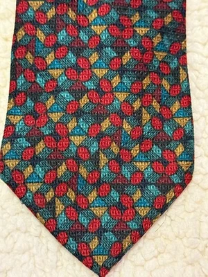 Corbata de seda vintage Christian Dior Monsieur para hombre hecha en Italia usada buena Foto 1 de 4